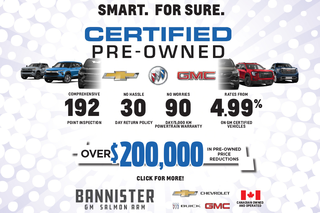 Smart. For Sure. Certified Pre Owned