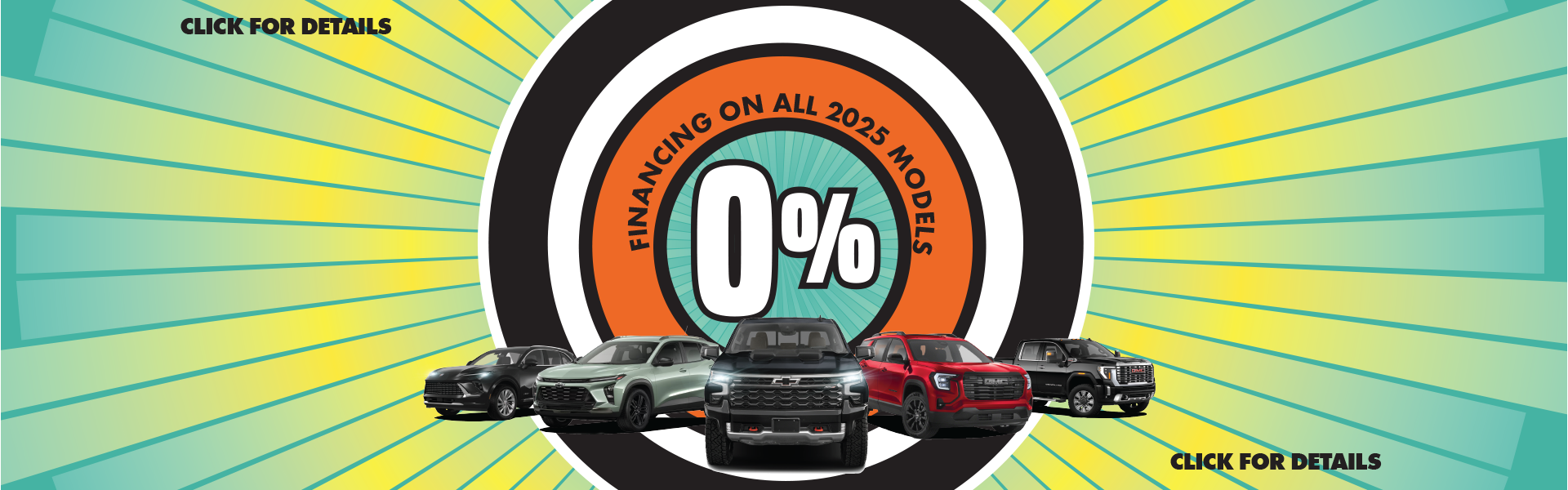 0% Financing On All 2025 Models
